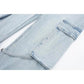 Weite jeans jessamine l mit schnürverschluss
