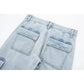 Weite jeans jessamine l mit schnürverschluss