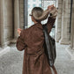 Farnza - trenchcoat aus wildleder