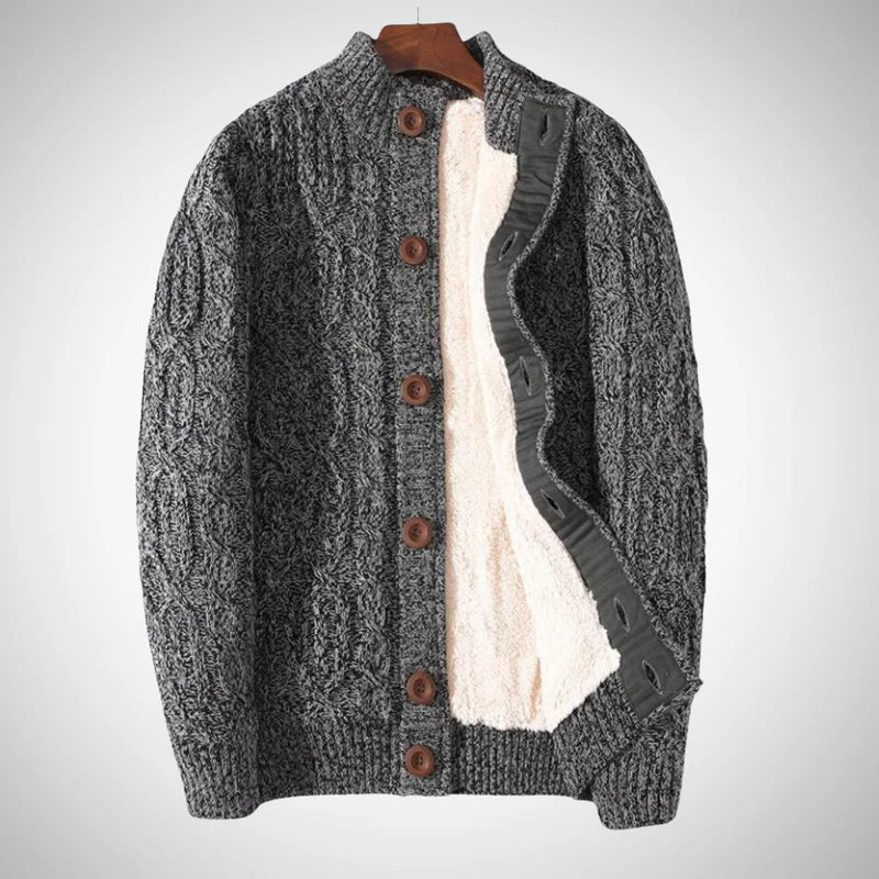 Douglas grobstrick-cardigan – herren