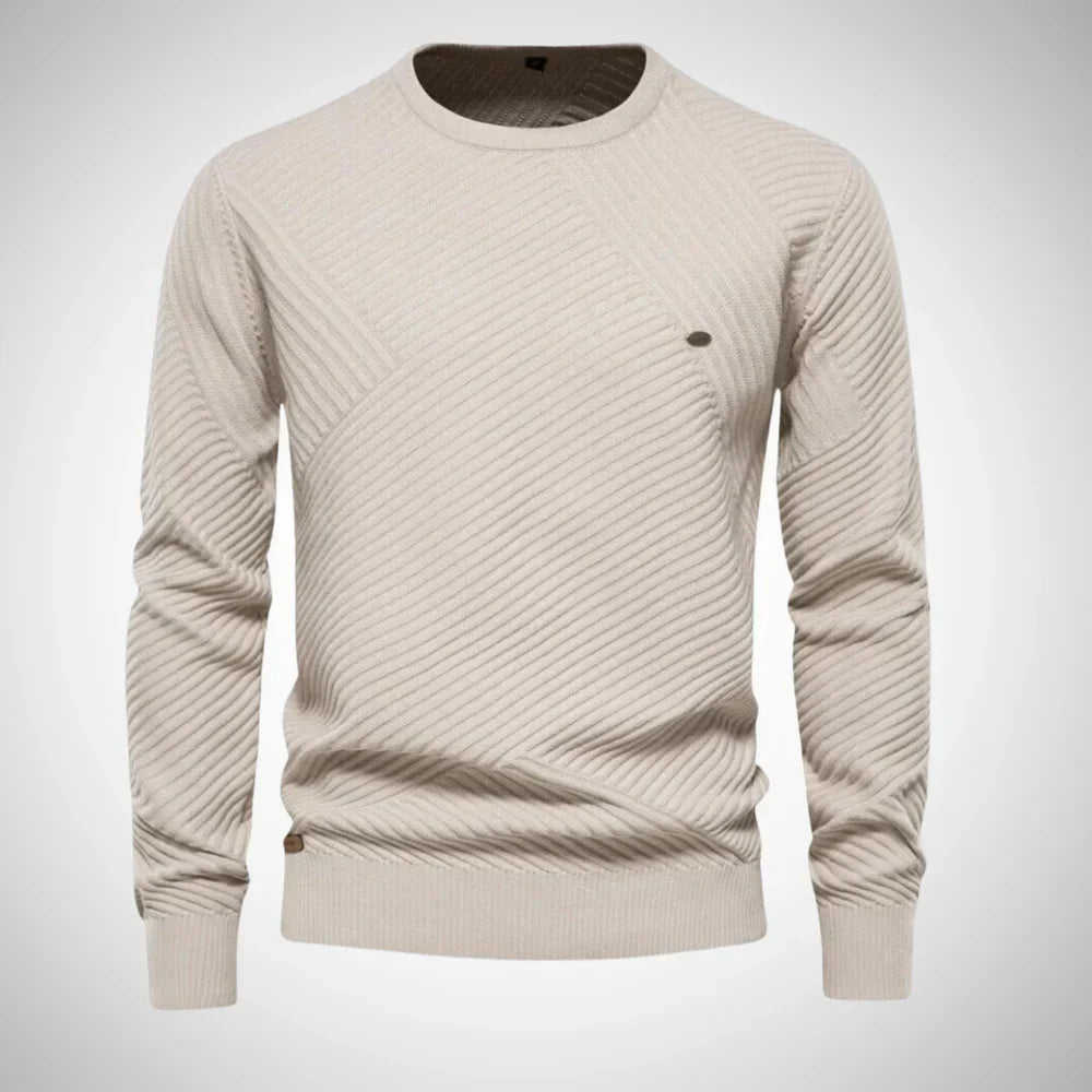 Blake rundhalspullover – herren