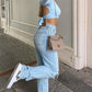 Raelyn - modische zerrissene jeans für damen