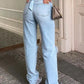 Raelyn - modische zerrissene jeans für damen