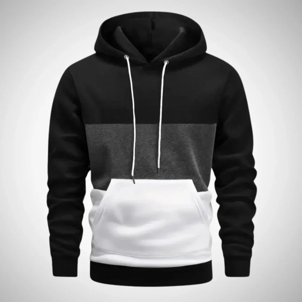 Jamil hoodie mit farbblock-design – herren