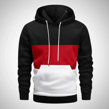 Jamil hoodie mit farbblock-design – herren