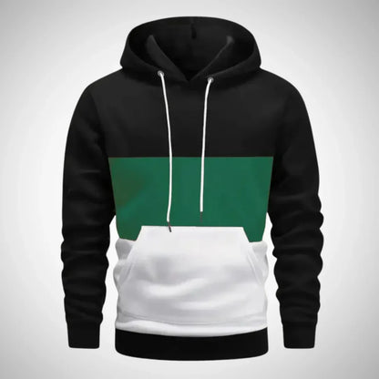 Jamil hoodie mit farbblock-design – herren