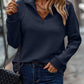 Rachel – eleganter pullover mit v-ausschnitt für damen