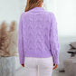 Taisia - moderner gestrickter damenpullover
