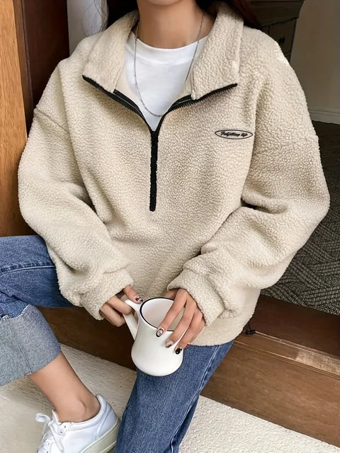 Kate – pullover-sweatshirts mit reißverschluss
