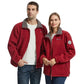 Winddichte und bequeme fleecejacke für herren