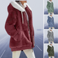 Übergroße teddyjacke für damen | gemütlich und warm | wintermantel