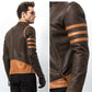 John - elegante herren lederjacke im einzigartigen design