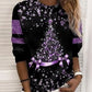 Weihnachtspullover | Glitzer | Langarm | Weihnachtspulli | Damenbekleidung-Leyna Moda