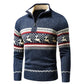 Weihnachtsstrickjacke - stehkragen - strickjacke weihnachtspullover