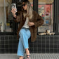 Lilly - wildlederjacke vintage