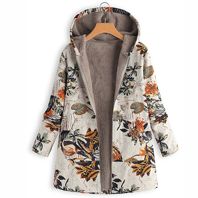Caela – vintage-wintermantel für damen
