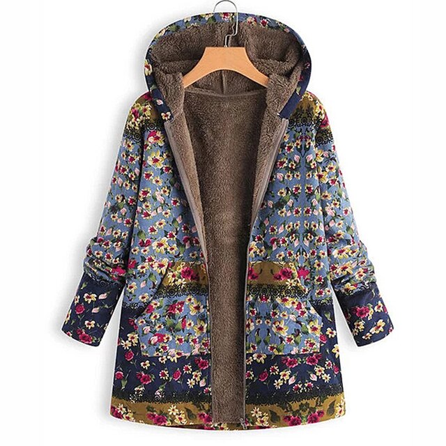 Caela – vintage-wintermantel für damen