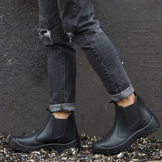 Hochwertige chelsea-stiefel für herren – wasserabweisend und rutschfest
