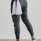 Maurice's coole sportliche cargo-jogger-Hose mit hoher rippe