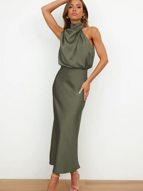 Weißes maxi-blusenkleid - Maria
