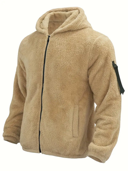 Gregory – flauschige reibverschlussjacke für herren