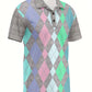 Mason – kurzarm-poloshirt im vintage-farbblock-design