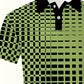 David – kurzärmliges golfhemd mit revers und kontrastierendem farbdesign