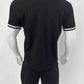 Thomas – atmungsaktives gestreiftes t-shirt und lässige shorts