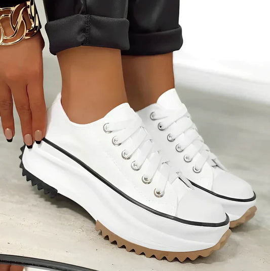 Iduna – stylische plateau-sneaker für damen