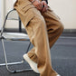 Callista – cargohose mit geradem bein und mehreren taschen für herren