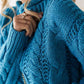 Monci | blauer pullover
