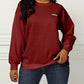 Olivia – lässiger lockerer waffelpullover