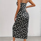 Isabella – geteiltes cami-kleid mit blumendruck
