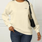 Olivia – lässiger lockerer waffelpullover