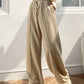 Hannah – lässige, lockere hose mit hoher taille