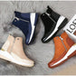 Bequeme wasserdichte damenstiefelette