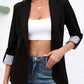 Ava – lässiger blazer mit offener vorderseite