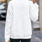 Audrey – lässiges langarm-sweatshirt mit viertelreibverschluss für den frühling