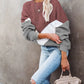 Grace – langärmliger pullover mit rundhalsausschnitt