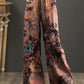 Jessica | lässige hose mit weitem bein und blumenmuster