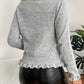 Olivia – elegante langarm-strickjacke für den frühling