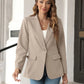 Abigail – solide blazerjacke mit taschen