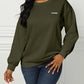 Olivia – lässiger lockerer waffelpullover