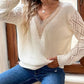 Eudora - lässiger pullover mit langen armeln