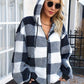 Sarah – süße karierte teddyjacke