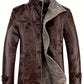 Taliesin - lauernde herrenjacke mit fleecefutter