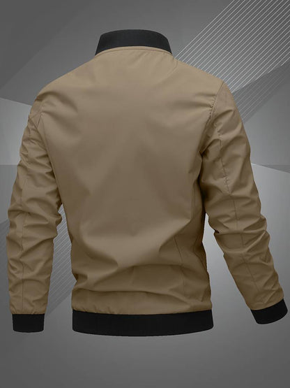 Victor – freizeitjacke mit stickerei für herren