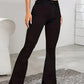 Camila – hoch taillierte flare-stretch-jeans mit schnurrbart