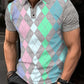 Mason – kurzarm-poloshirt im vintage-farbblock-design