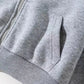 Melissa – kapuzenpullover mit geteiltem reißverschluss